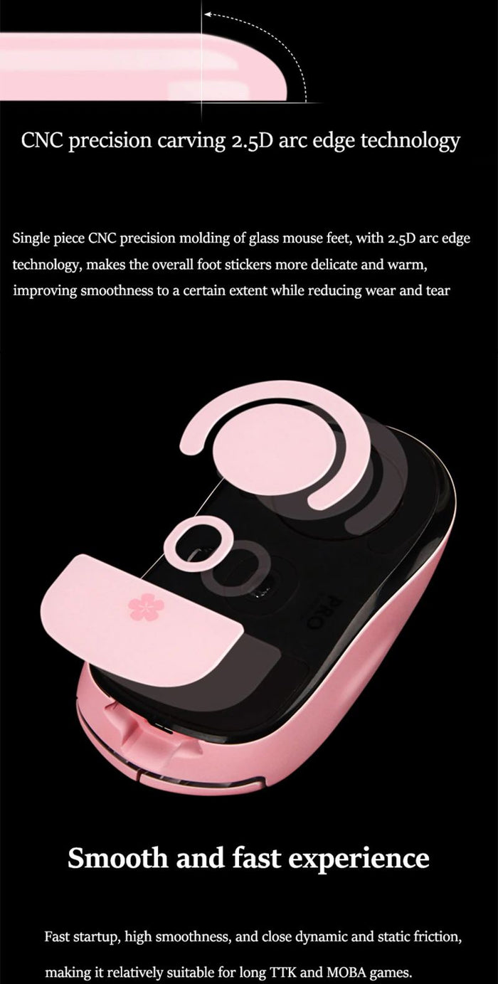 Esports Tiger Glass Mouse Feet for Logitech G Pro X Superlight Wireless