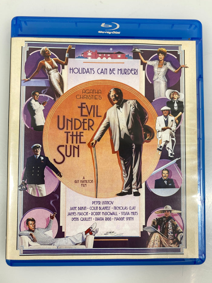 Evil Under the Sun Blue Ray DVD