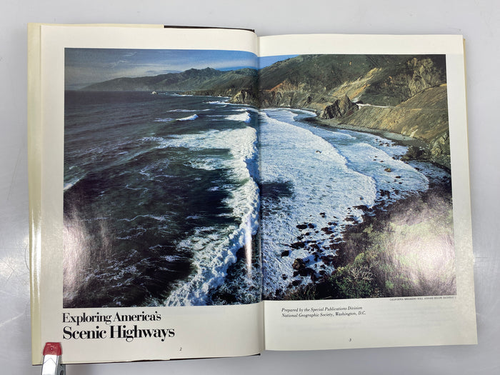 Exploring America's Scenic Highways National Geographic 1985 HCDJ