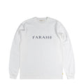 Farah Japan Printed Logo LS Tee OG Logo (White)