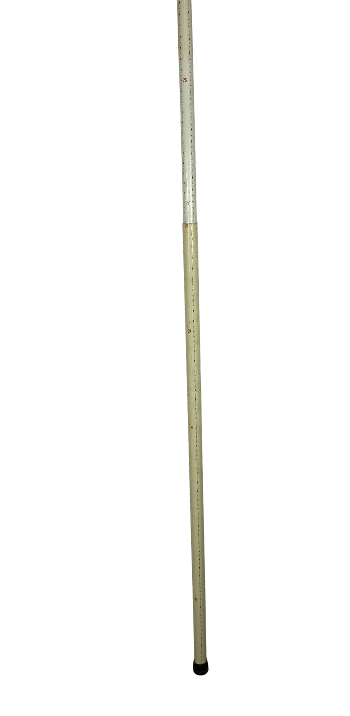Fiberglass Telescoping Survey Grade Rod Measuring Pole w/ Twist Lock Vintage
