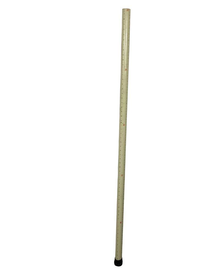 Fiberglass Telescoping Survey Grade Rod Measuring Pole w/ Twist Lock Vintage