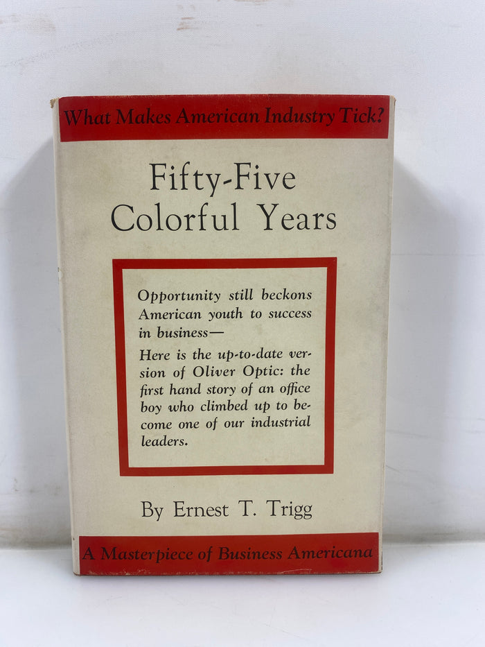 Fifty-Five Colorful Years by Trigg 1954 HCDJ