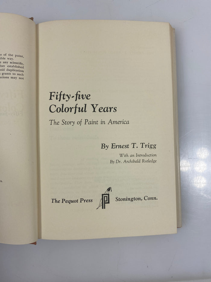 Fifty-Five Colorful Years by Trigg 1954 HCDJ
