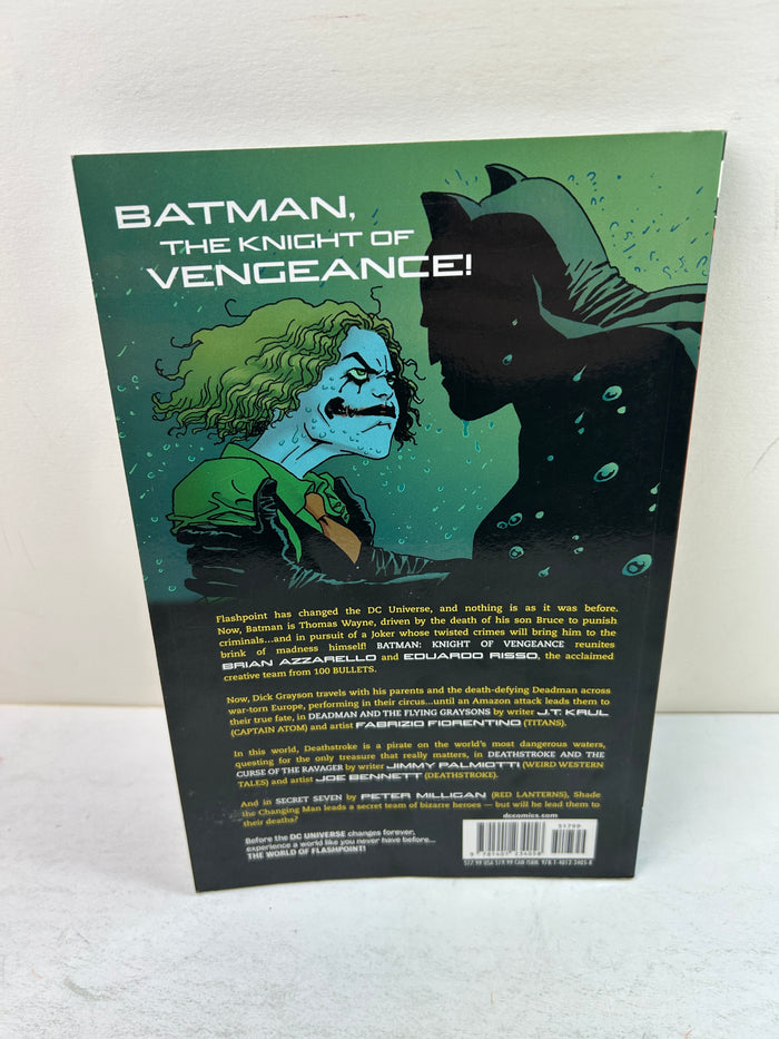 Flashpoint World Of Flashpoint Batman TP by Brian Azzarello and Eduardo Risso