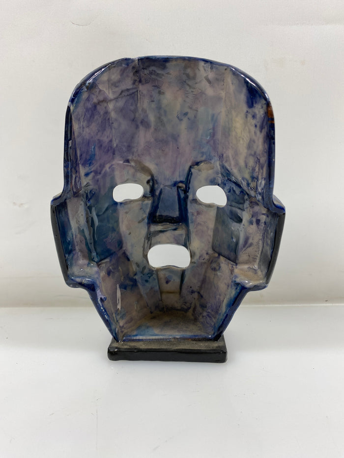 Folk Art Mosaic Ceramic Mask