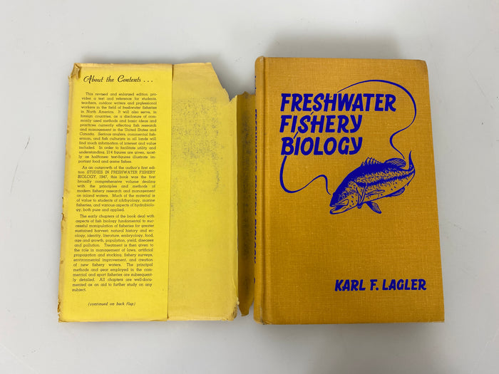 Freshwater Fishery Biology by Lagler 2nd Edition 1961 HCDJ