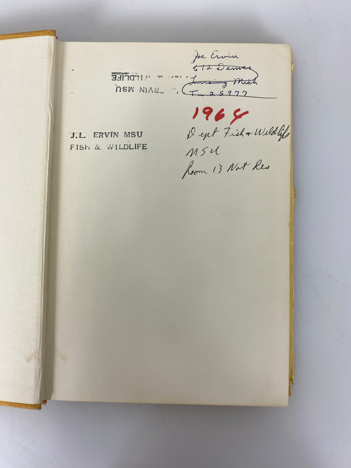 Freshwater Fishery Biology by Lagler 2nd Edition 1961 HCDJ