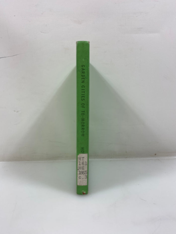 Garden Cities of To-Morrow by Howard MIT Press Ex-library 1966 HC