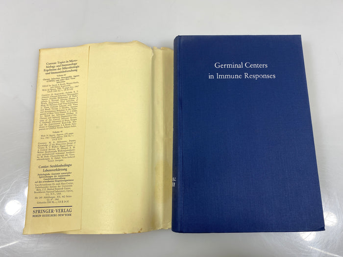 Germinal Centers in Immune Responses Symposium 1967 Ex-library HCDJ