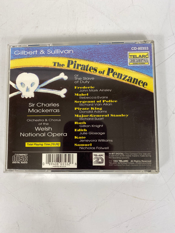 Gilbert & Sullivan The Pirates of Penzance CD