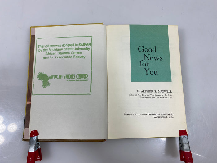 Good News For You by Maxwell 1966 HC