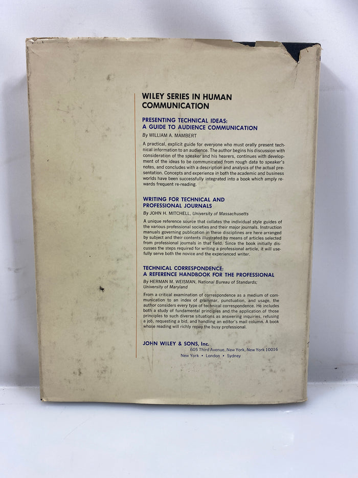 Graphic Communication by Bowman 1968 Ex-library HCDJ