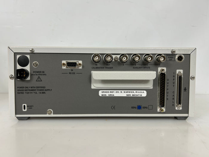 Grass instrument Company Model 15 RX Physiodata Amplifier System *Untested*