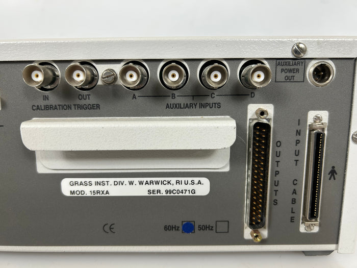 Grass instrument Company Model 15 RX Physiodata Amplifier System *Untested*