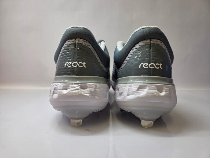 Nike Gray Alpha Hurache Elite 4 Low Baseball Cleats Men's Size 7.5