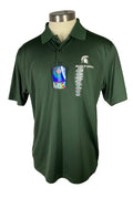 Green Spartan Spirit Shop College of Nursing Polo Shirt Men's Size M