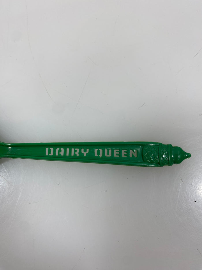 Green Vintage Dairy Queen Spoon