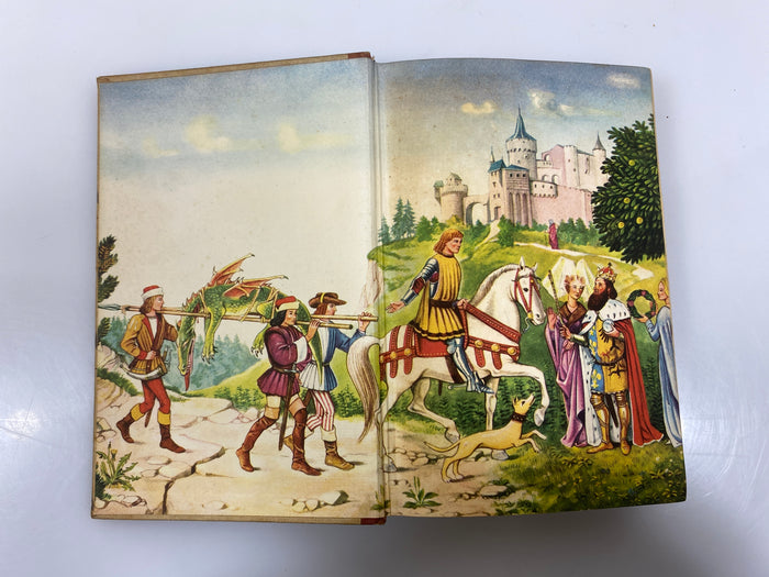Grimm's Fairy Tales Illustrated Junior Library 1945 HC
