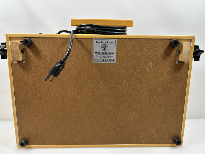 Hall Productions The Back-Light Model A11494 Portable Light Box