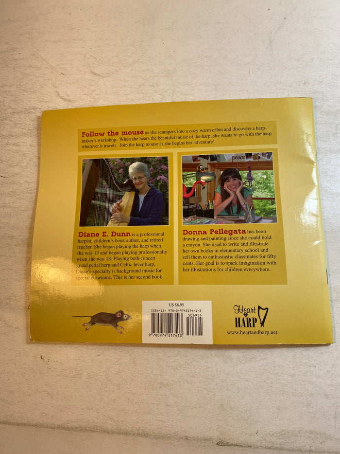 Harp Mouse Chooses Her Home Diane Dunn *Signed* 2008