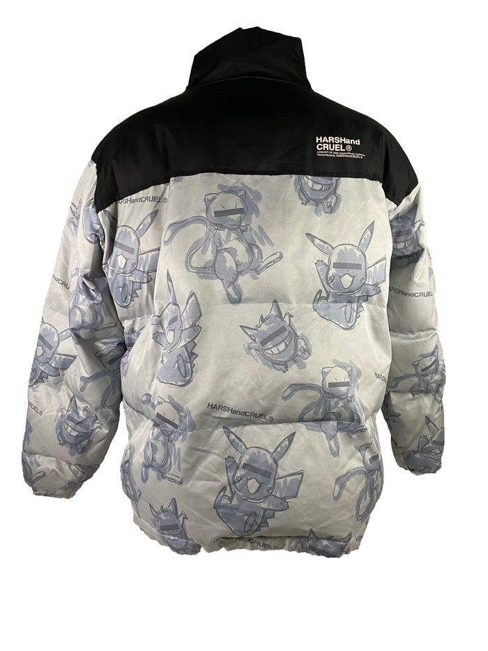 Harsh and Cruel Blinded Monsters Pokémon Puffer Size 2XL