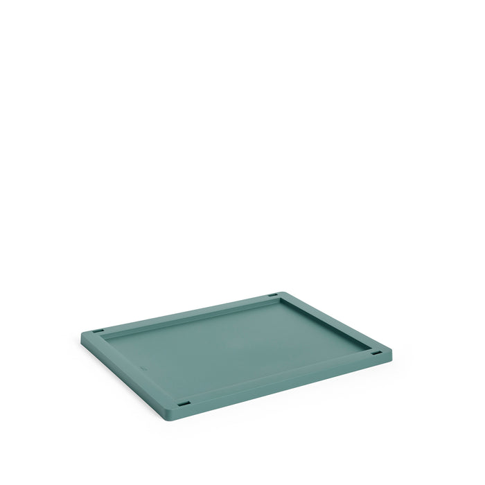 HAY Colour Crate Lid Plastic Medium (Dark Green)