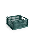 HAY Colour Crate Medium Square (Dark Green)