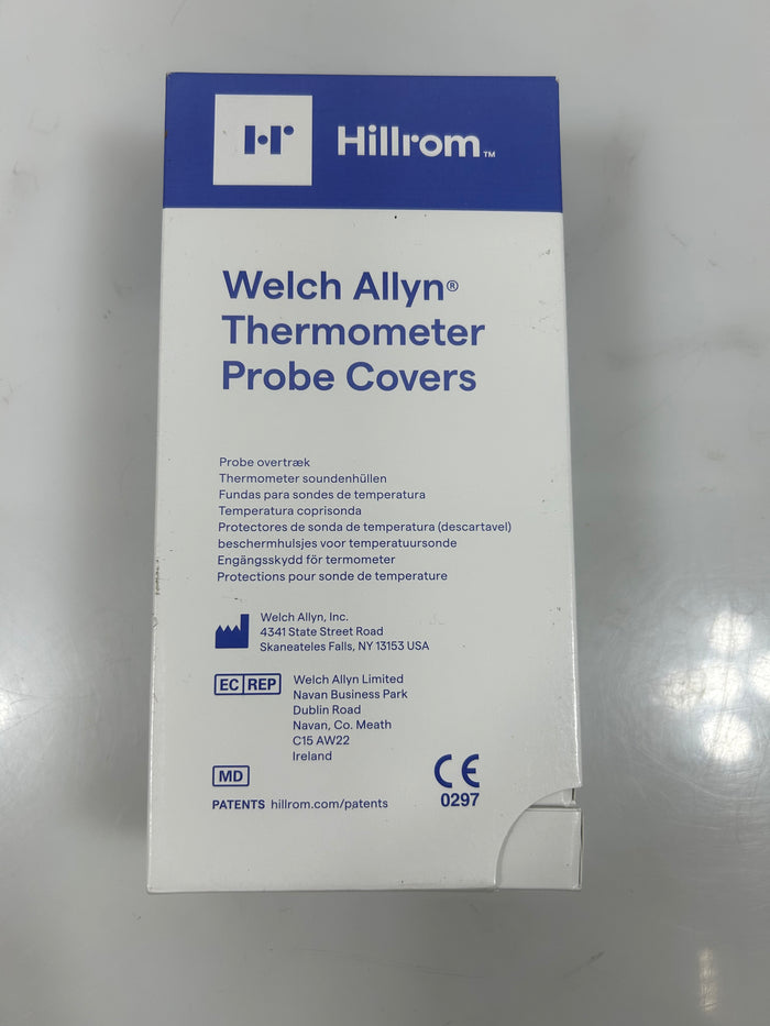 Hillrom Welch Allyn Thermometer Probe Covers 250 Count