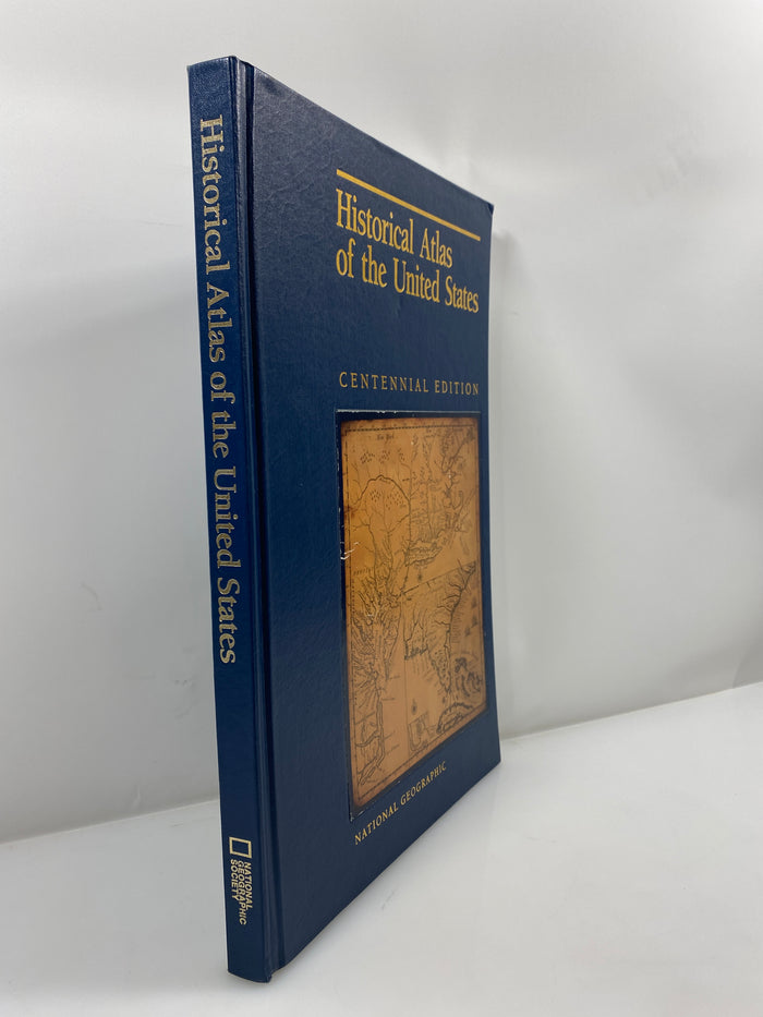 Historical Atlas of the United States National Geographic 1988 HC