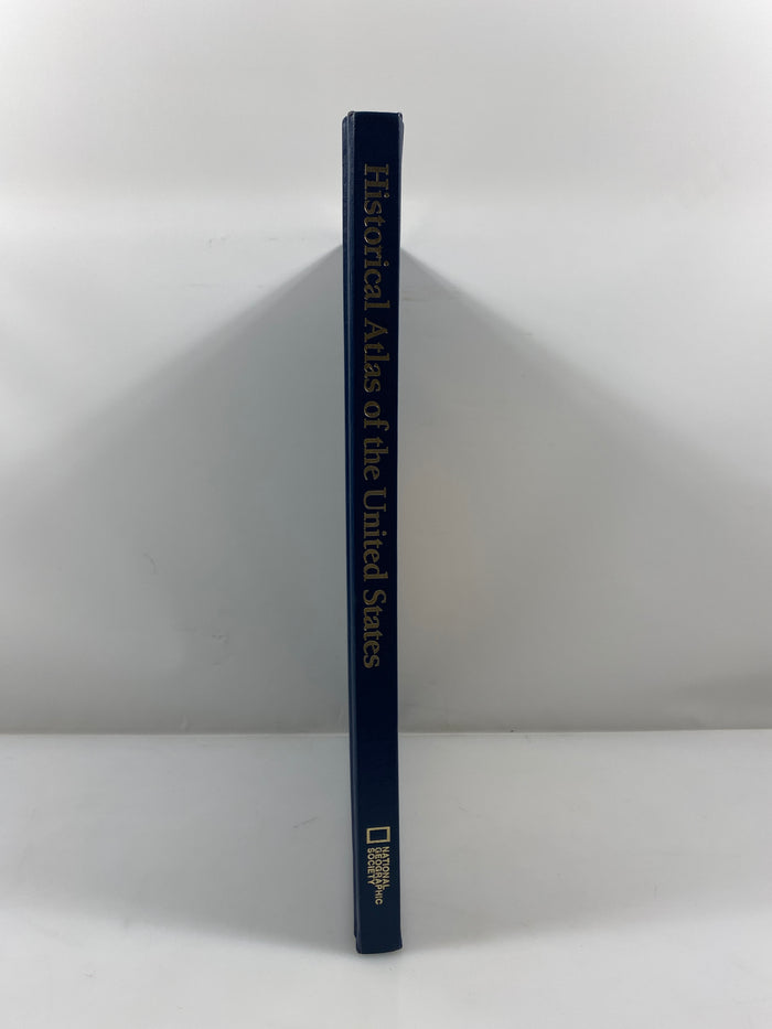 Historical Atlas of the United States National Geographic 1988 HC