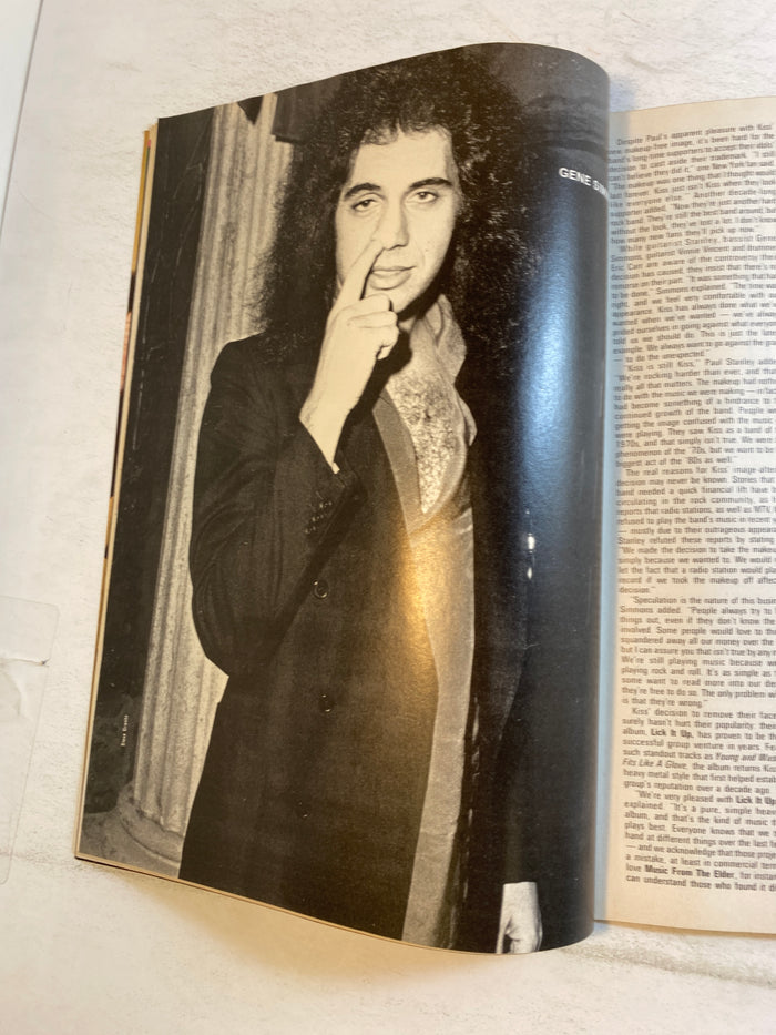 Hit Parader Yearbook Fall 1984 David Lee Roth