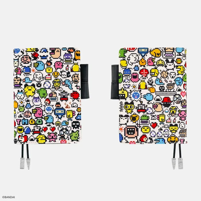 Hobonichi 2026 A6 Planner Cover: Tamagotchi - Tamagotchi Techo Discovered!, shown from the front.