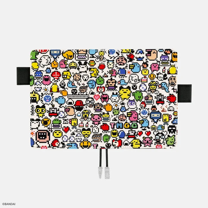 Hobonichi 2026 A6 Planner Cover: Tamagotchi - Tamagotchi Techo Discovered!, shown from another angle.