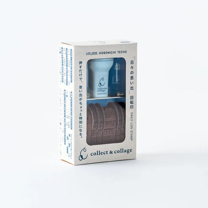 The stamp in its retail box, the product photographed on the front