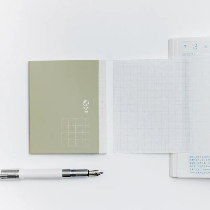 Hobonichi 2026 Accessories: TSUKI no IRO - Add-on Sticky Notes, shown from the front.