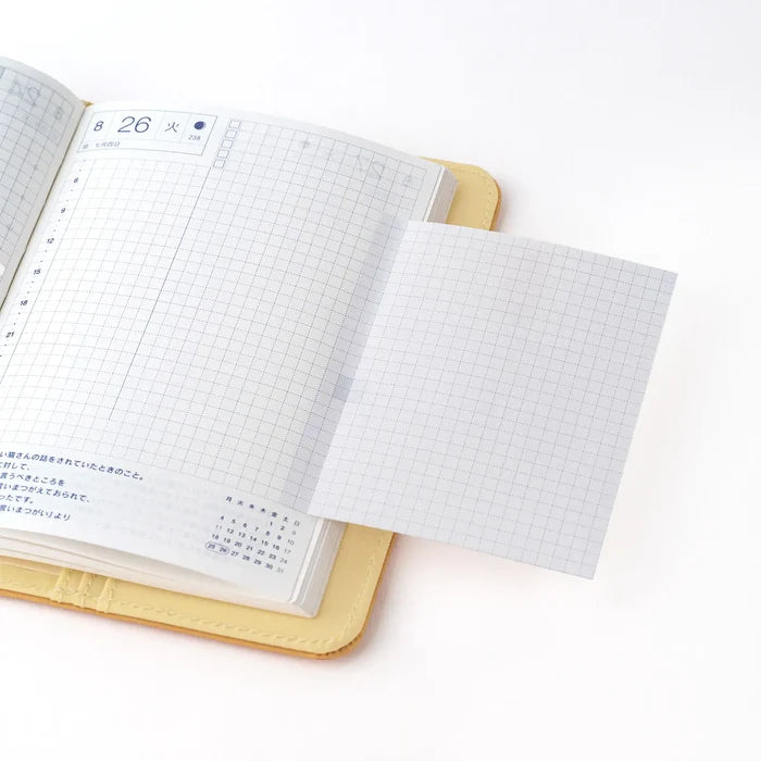 Hobonichi 2026 Accessories: TSUKI no IRO - Add-on Sticky Notes, close-up view.