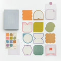 Hobonichi 2026 Accessories: TSUKI no IRO - Mini Card Set, shown from the front.