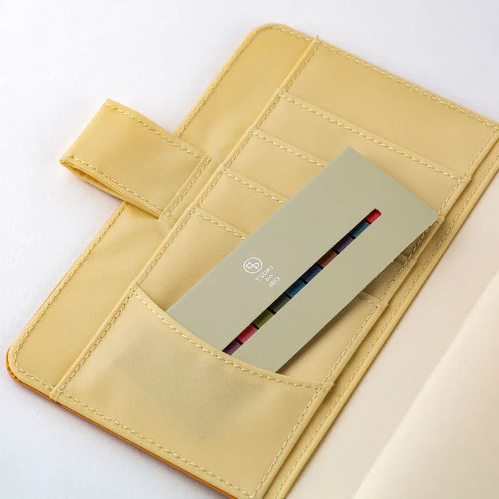 Hobonichi 2026 Accessories: TSUKI no IRO - Translucent Sticky Notes, alternate angle.