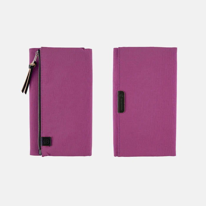 Hobonichi 2026 Weeks Planner Cover: Tragen - Purple, shown from the front.