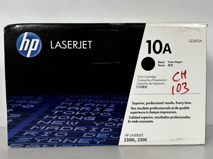 HP 10A Q2610A Black Toner Cartridge