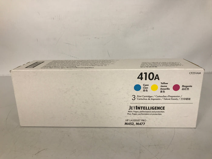HP 410A CF251AM-CF412A Yellow Toner Cartridge *New*