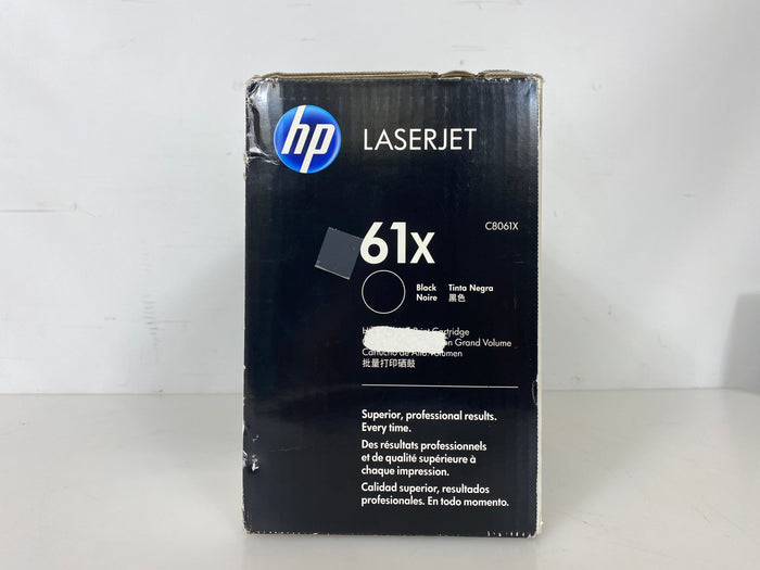 HP 61X C8061X Black Toner Cartridge *NEW*
