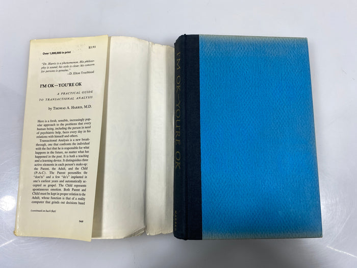 I'm Ok You're Ok by Thomas Harris 1969 HCDJ