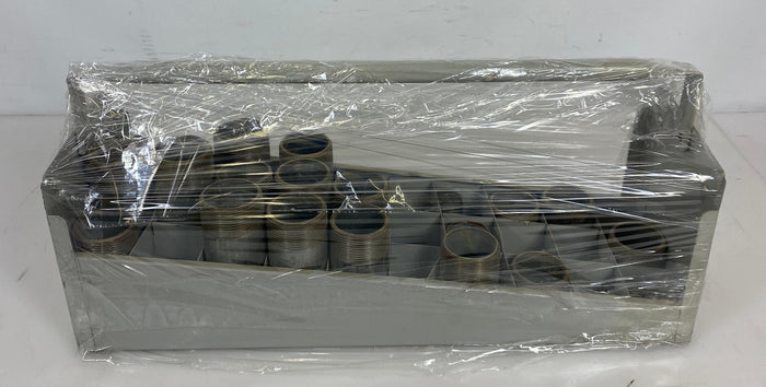 Industrial Metal Pipe Nipple Storage Tray Organizer