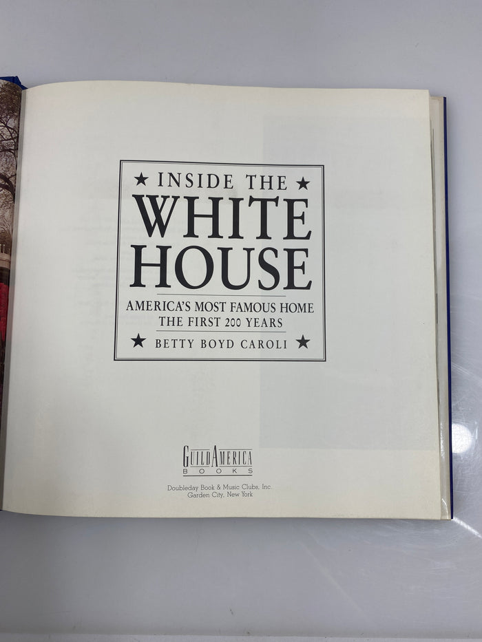 Inside the White House Caroli Guild America Books 1992 HCDJ