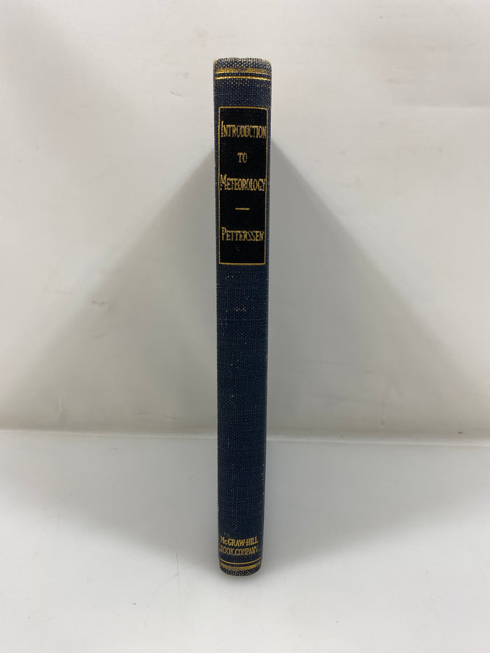 Introduction to Meteorology by Petterssen 1941 McGraw-Hill HC