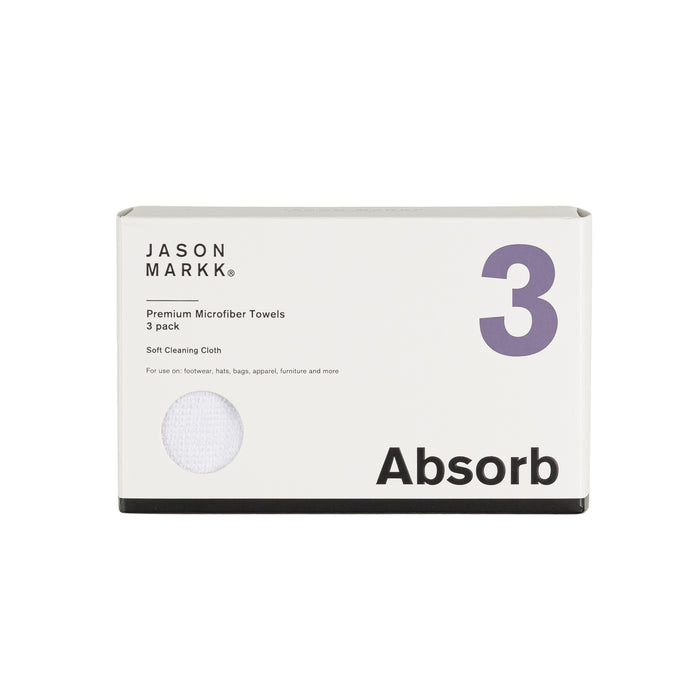 Jason Markk Premium Microfiber Towel 3 Pack