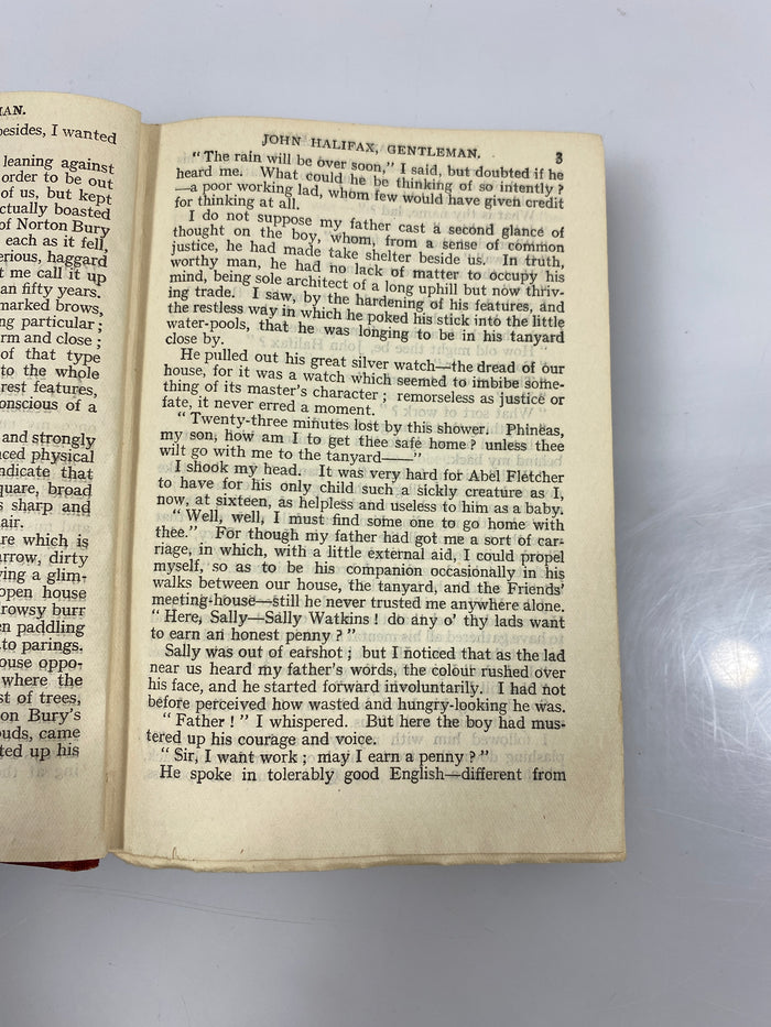 John Halifax Gentleman by Craik c.1930 HC