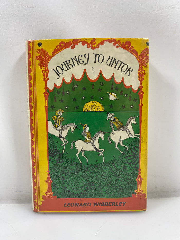 Journey to Untor by Wibberley 1970 Ex-library HCDJ